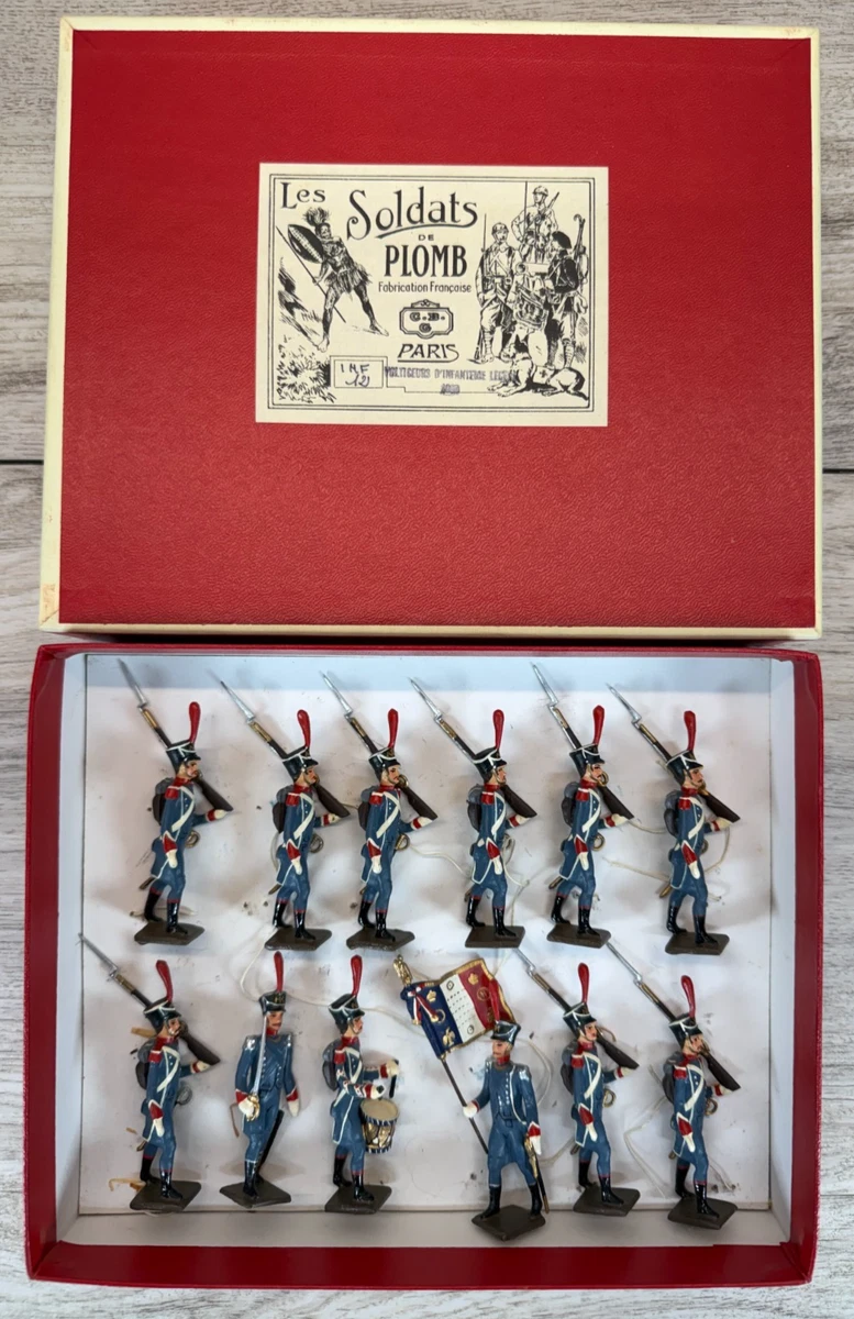 Soldats Autrichiens CBG Mignot 1er Empire - 12 Pièces, 54mm, Plomb Peint