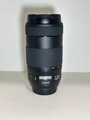 Canon EF 70-300mm F/4-5.6 IS USM AF Zoom Lens Black EOS EF Mount【N.MINT++】JAPAN