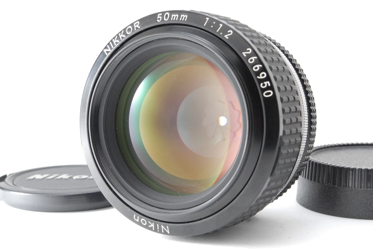 美品　Nikon ニコン Ai-s Ais 50mm F1.2 マニュアルレンズ Nikon AI-S 50mm Focal f/1.2 Camera Lenses for sale - eBay