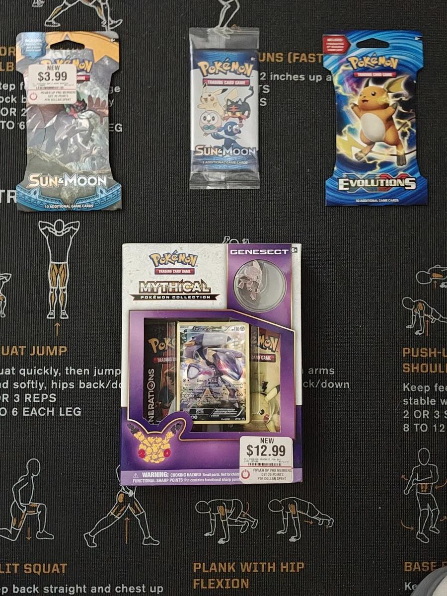 Pokémon TCG Generations Sealed Collectible Card Game Packs in