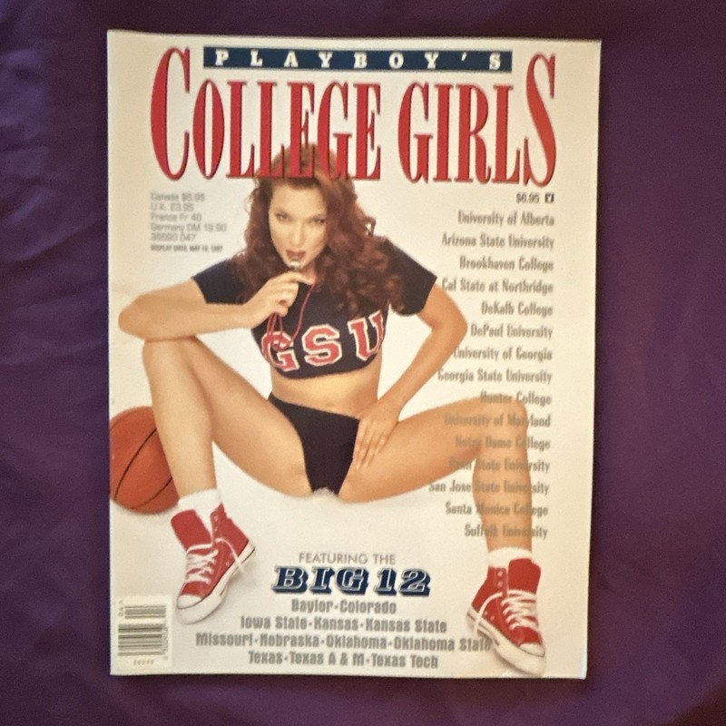 Vintage 1997 Playboy College Girls Featuring The Big 12