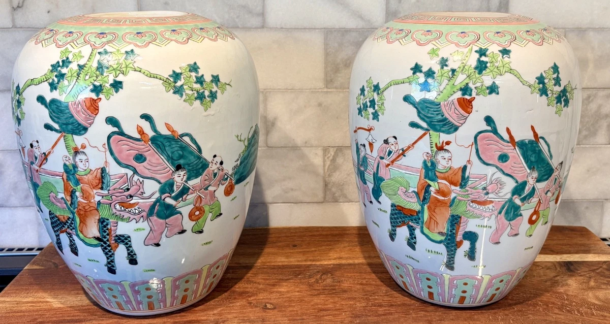 陶瓷多色复古原创中国风花瓶| eBay