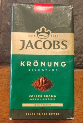 NEW Jacobs Krönung Signature Ground Coffee 500 Grams 04/2027