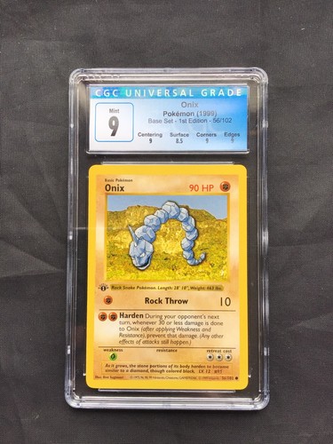 Onix (1st Edition) graded CGC 9 for sale on eBay