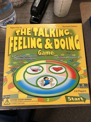 NIB The Talking Feeling & Thinking Game Dr Gardner New Sealed Therapy Children