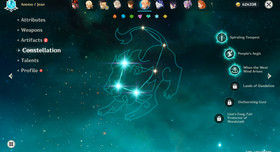 Genshin Impact AR 58 America - Columbina - Lauma - Varessa - Furina - Flins