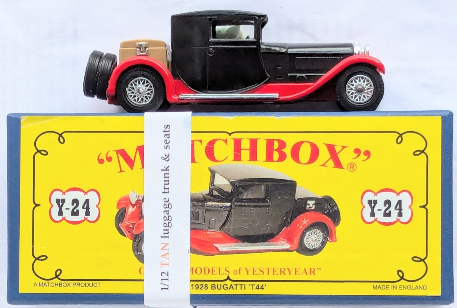 Matchbox Yesteryear Y24, 1928 Bugatti T44 - Free Price Guide & Review