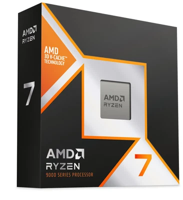 AMD Ryzen™ 7 9800X3D 8-Kern CPU, Boxed (ohne Kühler)