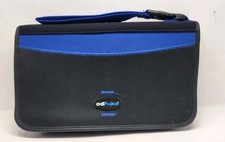 CD Projects Zippered 60 Disc Case Black Blue EXCELLENT CONDITION