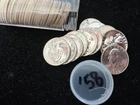 1958-P 25C WASHINGTON SILVER QUARTER GEM PROOF ROLL