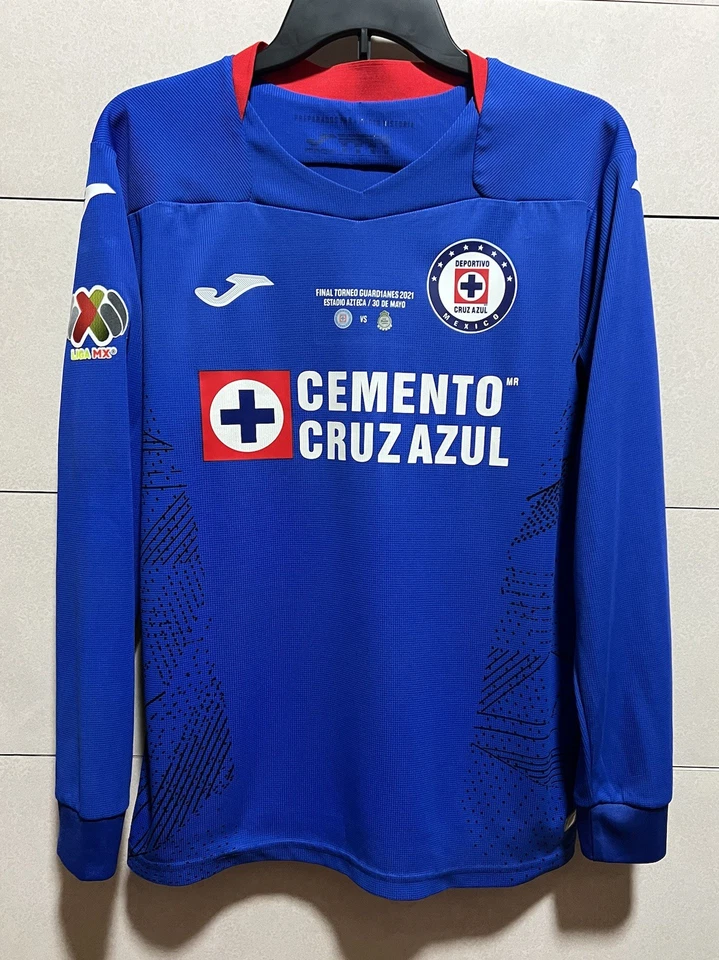 Camiseta Cruz Azul Joma 2020 2021 Cabezita Rodríguez Campeón La 9na Final Liga MX Foto 2 de 4