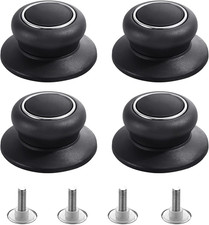 4Pcs Universal Pot Lid Knob Replacement Heat Resistant Cookware Handles