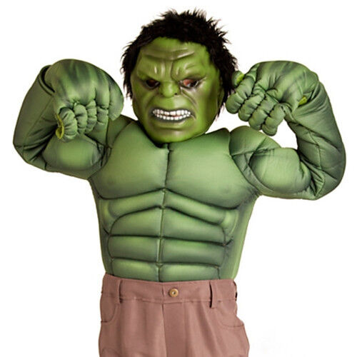 Disney Store The Avengers Incredible Hulk Deluxe Jungen Kostüm Gr. 9/10 - 6 Stück - Bild 1 von 2