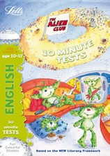 Letts The Alien Club KS2 Age 10-11 - English - 10 Minute Tests *FREE P&P*
