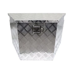 29"x 15" Truck Pickup Aluminum Underbody Tongue Tool Box Trailer Storage w/ Lock