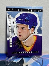1994-95 Upper Deck BE A PLAYER SIGNATURE COLLECTION BILL HOULDER #43 AUTO