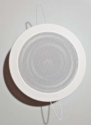 Visaton DL10 100V Deckenlautsprecher 10cm RAL 9016 75-20.000Hz