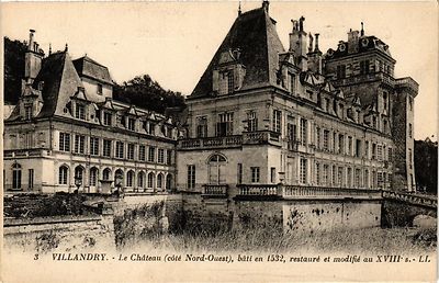 CPA VILLANDRY - Le Chateau (Nordwestseite) - 1532 erbaut restauriert (299070)