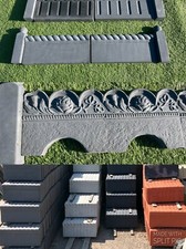 Rope Barely Twist Victorian Edging Patio Slab ,Grave Side ,Concrete Slabs Garden