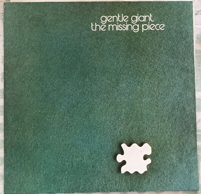 GENTLE GIANT Top Vinyl-1977-12 LP-The Missing Piece-Chrysalis-6307604-Germany