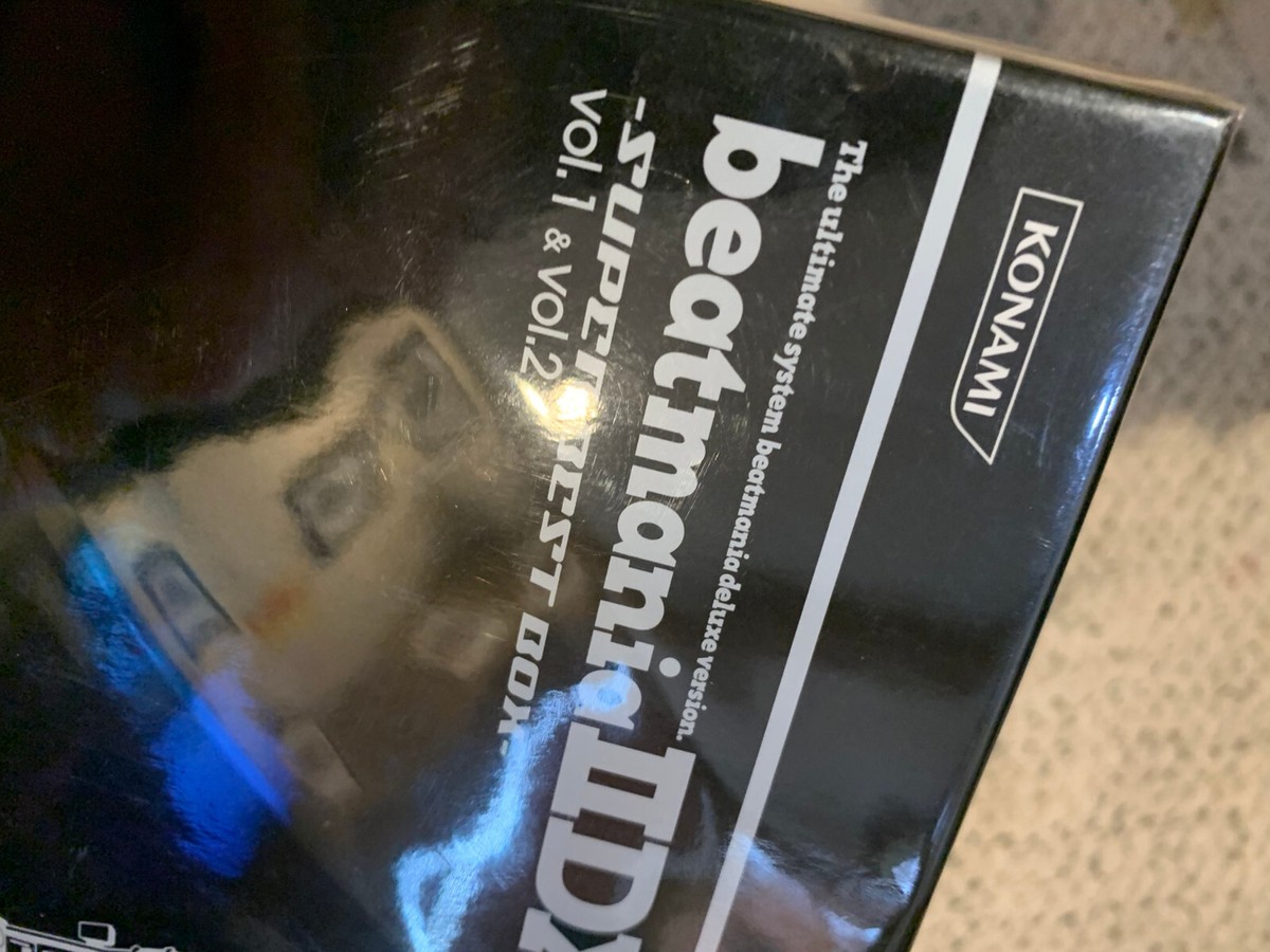 beatmania IIDX SUPER BEST BOX Soundtrack vol 1 & 2 ost DDR Konami