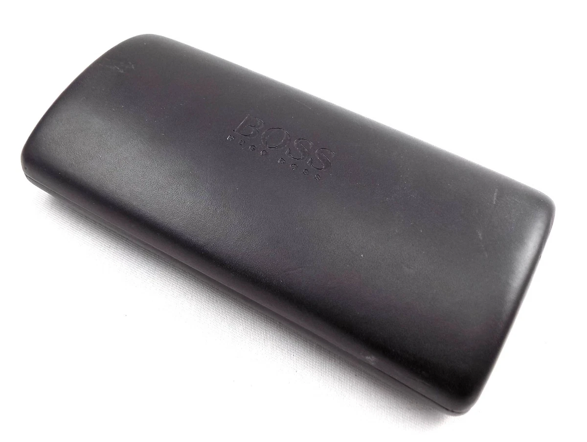 HUGO BOSS Black Hard Clamshell Case MEDIUM for Eyeglasses