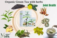 Metta Organic Green Tea With Herbs 100% Netural Joint Health