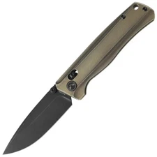 CMB Made Knives Braveman Axis Lock Bronze Titanium Folding S35VN Knife 17C