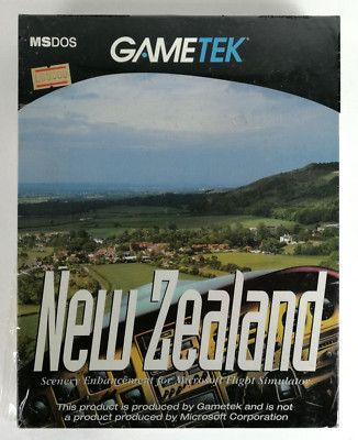 Neu Zeland Microsoft Flight Simulator - PC - 1993 - Neu Versiegelt ...