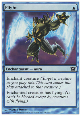 Magic the Gathering MTG Flight (79) Ninth Edition   LP