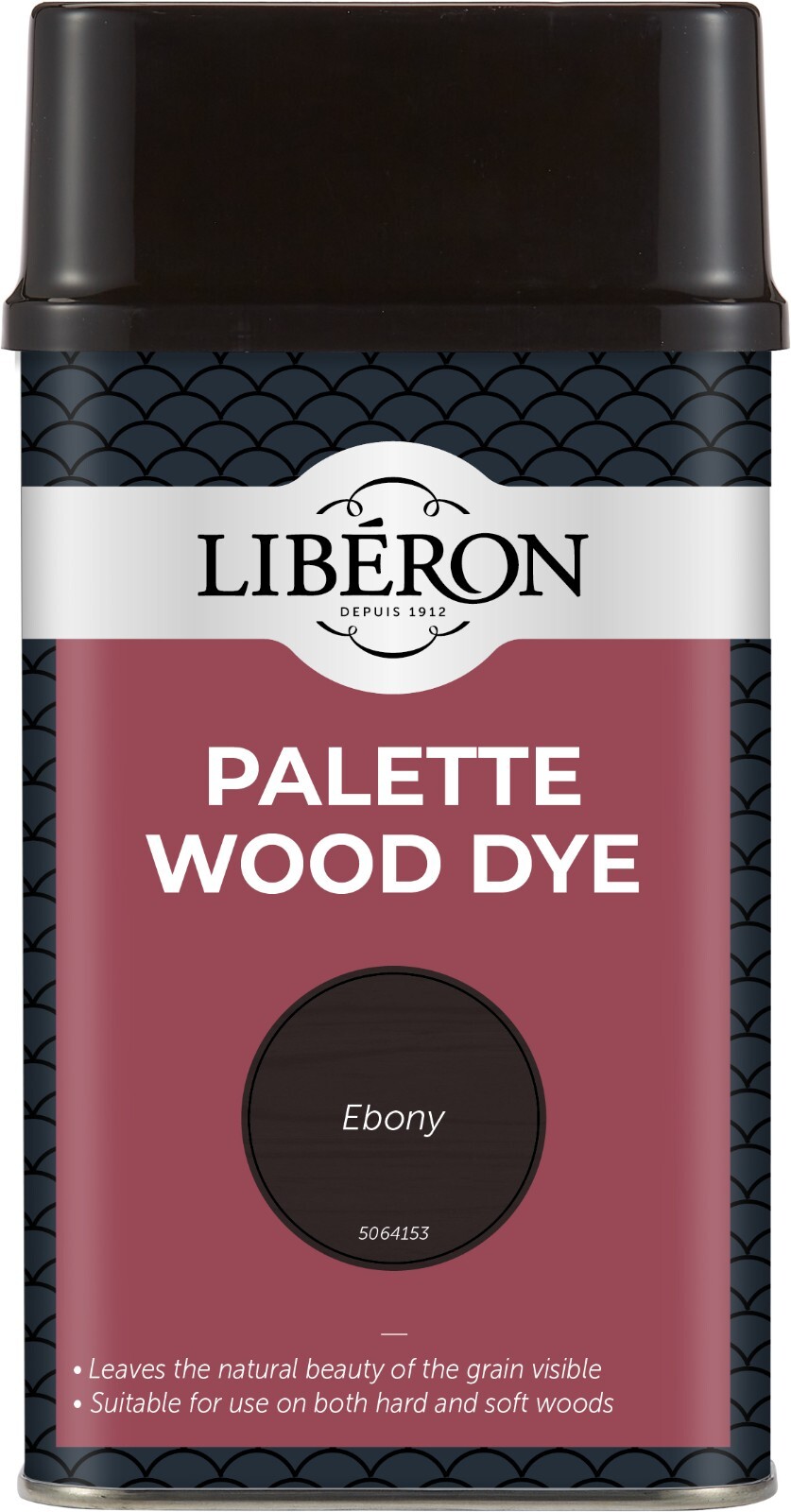 Liberon Palette Wood Dye Ebony 500ml