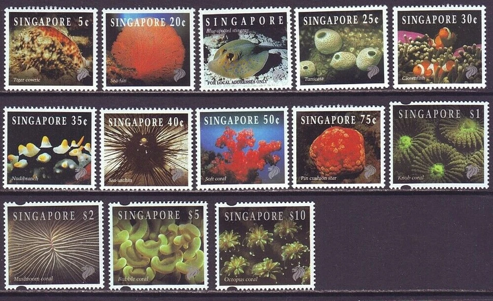 Singapore 1994 SC 674-684A MNH Set Marine Life - Image 3 of 3