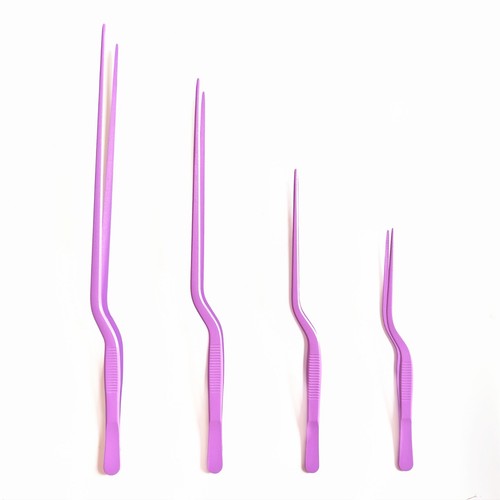 Kit de herramientas para servir pinzas de cocina para chapado de chef de 4 piezas de acero inoxidable desplazado - Imagen 4 de 57