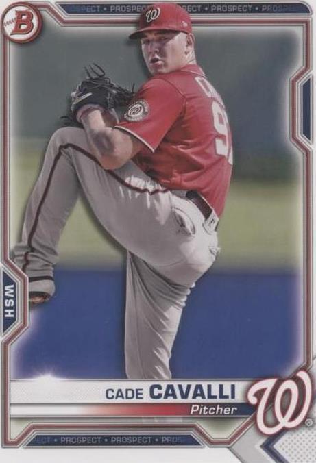 2021 Bowman - Cade Cavalli #BP-99 - 1 of 1