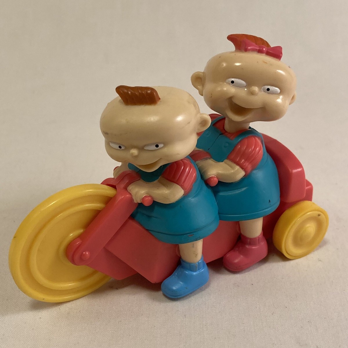 Burger King Kids Club Rugrats Phil And Lil Shooter Pull Back Toy