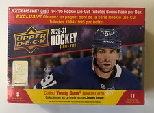 Upper Deck 2020-2021 Hockey Series 2 Mega Box (11 Packs) - New
