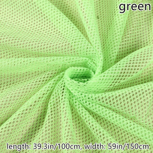 Fishnet Mesh Fabric Hole Hollow Sport Costume Lining Material DIY Breathable - Picture 13 of 42
