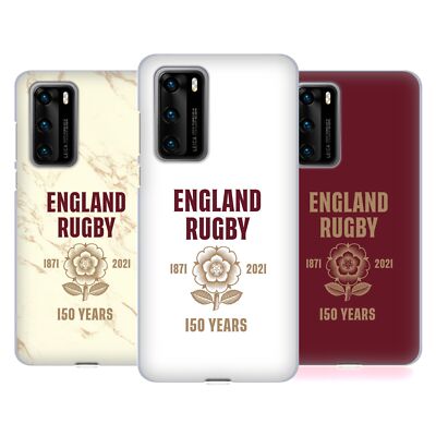 OFFICIAL ENGLAND RUGBY UNION 150TH ANNIVERSARY SOFT GEL CASE FOR HUAWEI PHONES 4