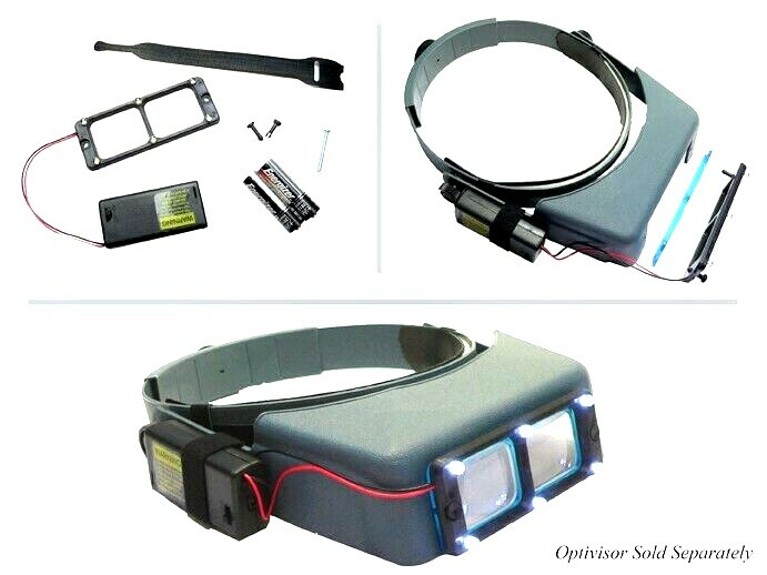 Donegan OptiVisor Headband Magnifier With Optional Light | Vitality Medical