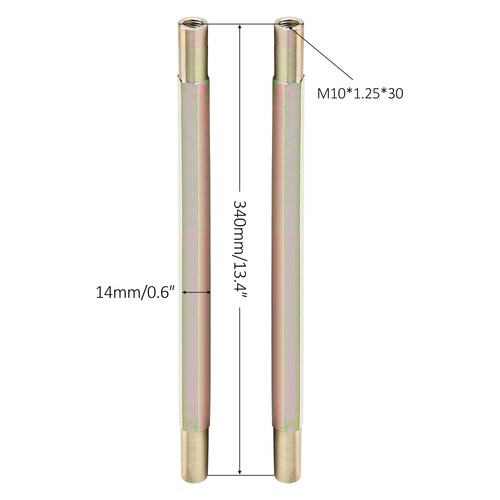 70 mm-380 mm M10 10 mm extremo varilla de amarre enlace de bola para ATV UTV triciclo de 4 ruedas - Imagen 30 de 36