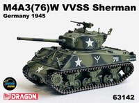 Dragon 1:72 63142: Panzer M4A3 (76) W Vvss Sherman