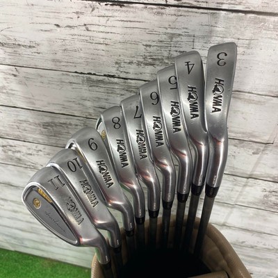 最高級！豪華10本 ホンマ LB-606 メンズアイアンセット 4S 星4 男性 豪華