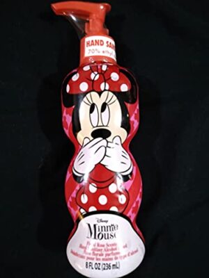 Disney Minnie Mouse Hand Hygiene 8 Fl Oz Pump Dispenser Floral Rose Scented 