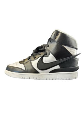 ambush x nike dunk high black mens white