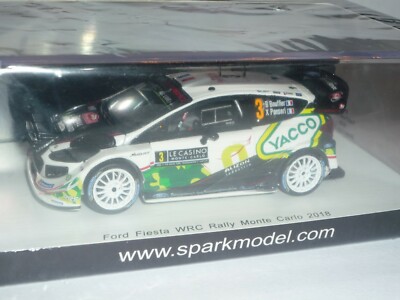 Spark Ford Fiesta #2 Evans Rallye Monte Carlo 2018 1/43 S5952 Spark Ford Fiesta #2 Evans Rallye Monte Carlo 2018 1/43 S5952