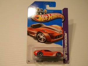hot wheels 2009 corvette stingray concept