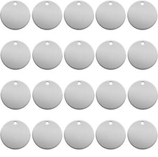 Stamping Blanks 1 Inch Heavy Gauge 12 Ga Thick Aluminum Discs Smooth Round Me...