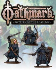 Oathmark - OAK304- Elf Light Infantry Champions Heroes - Fantasy War Games D D