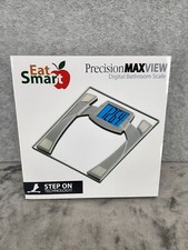 Eat Smart Precision MaxView Digital Bathroom Scale With 4.5" Backlit LCD Display