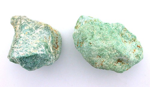 80.7 Grams 2 Sonoran Blue Green Turquoise Nugget Cabochon Rough Gemstone B23A119 - Picture 2 of 3